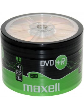 DVD+R Maxell 16X SP50 For Recording Data 120min / 4.7GB 50pcs