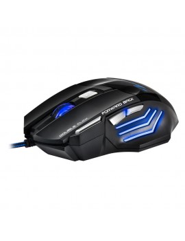 Wired Mouse iMICE AN-300 Gamer with 7 Buttons, 2400 DPI LED Lightning Black Bulk