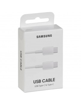 Data Cable Samsung EP-DA705BWEGWW USB-C toUSB-C White Original 1m Retail