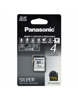 Memory Card Panasonic RP-SDRC04GAK SD 4GB Class 6