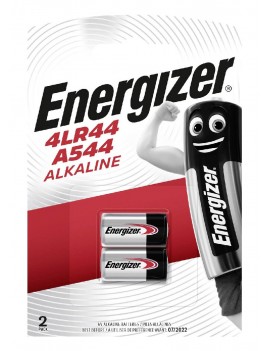 Battery Alkaline Energizer 4LR44/A544 6V Pcs. 2