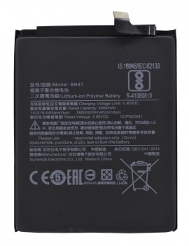 Battery Ancus for  Mi A2 Lite / Redmi 6 Pro 3900 mAh, Li-ion Bulk