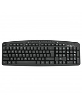 Multimedia Wired Keyboard Noozy SK-10 USB with Greek Layout and 9 Shortcut Keys