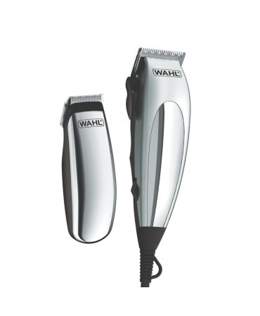 Haircutting and Touch Up Kit Wahl Deluxe Home Pro 79305-1316 with 8+2 guide combs 3-25mm Silver