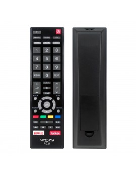 Remote Control Noozy RC21 for Toshiba TV Ready to Use Without Set Up