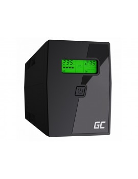 UPS Green Cell UPS02 Micropower 800VA 12V/9Ah  480W 2x Schuko 298 x 101 x 142 mm