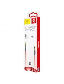 Baseus Audio Yiven M30 Cable 1m Red/Black (CAM30-B91)