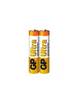 GP Battery (AAA) Alkaline ULTRA LR03/AAA 24AU-S2, (2 batteries/ shrink) 1.5V