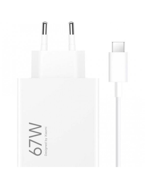 Xiaomi Travel Charger HyperCharge Combo Type-A 67W White EU BHR9465EU