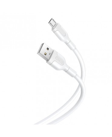Cable USB to Micro USB XO NB212 2.1A 1m (white)